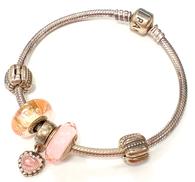 ハートビーズブレスレット|PANDORA