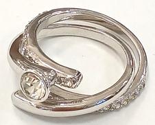 2連石付リング|SWAROVSKI