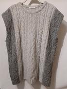 クルーネックニットベスト|MACPHEE