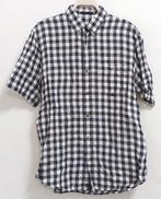 リネンブロックチェックSSシャツ|PAPAS