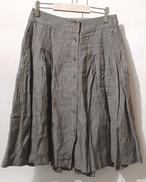 リネンフロントボタンスカート|MARGARET HOWELL