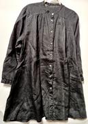 リネンノーカラーチュニックLSシャツ|LOURA MEME