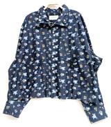 FLORAL SPLATTER SHIRT|BODYSONG.