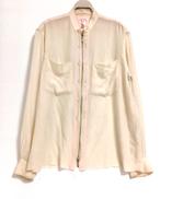 ジップアップシルクシャツ|MASU