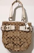 シグネチャー柄ハンドバッグ|COACH