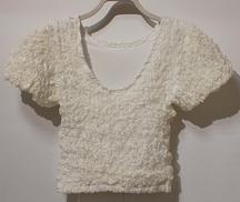 W FACE SHIRRING TOPS|CLANE