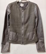 編み込みレザージャケット|ARMANI COLLEZIONI
