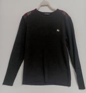 チェック柄ショルダーニット|BURBERRY BLACK LABEL