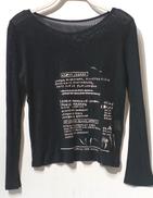 プリントメッシュカットソー|YOHJI YAMAMOTO+NOIR