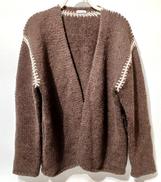 ウール ステッチ ニット カーディガン|STEVEN ALAN