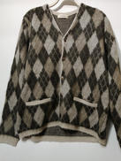 アーガイルモヘアカーディガン|RADIALL