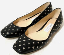 スタースタッズフラットシューズ|JIMMY CHOO