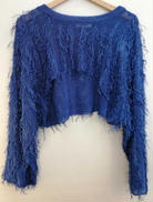 ブライトループフリンジショートトップス|NOUNLESS