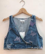 デニムビスチェ|GANNI