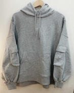 スリーブポケットワイドフーディー|HERIN.CYE