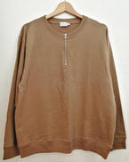 ハーフジップカットソー|HANDVAERK