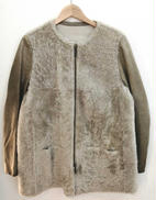 レザー切り替えウールジャケット|KARL DONOGHUE