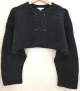 LOOP SHAGGY SHORT KNIT JACKET|AMERI