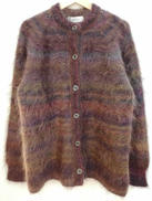 MOHAIR GRADATION CARDIGAN|FUMIE=TANAKA