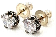 石付きピアス|JUSTIN DAVIS