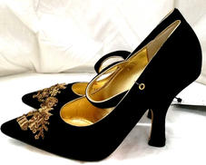 刺繍スエードパンプス|DOLCE&GABBANA