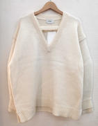 2WAY ネック オーバー ニット|CLANE