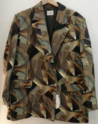 総柄テーラードジャケット|FUMIE=TANAKA