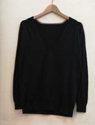 シルクカシミヤVネックニット|BALENCIAGA