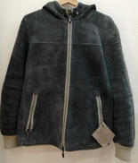 ラムレザーパーカー|-