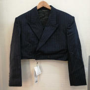 ウールストライプショートジャケット|JOHN LAWRENCE SULLIVAN