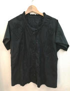 刺繍ショートスリーブシャツ|ISSEY MIYAKE HAAT