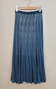RIBBED KNIT FLARE SKIRT|MAME KUROGOUCHI