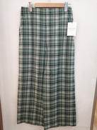 チェック柄ウールパンツ|MACPHEE