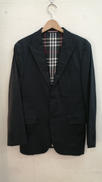 ピークドラペルテーラードジャケット|BURBERRY BLACK LABEL