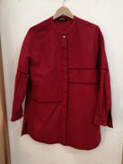 ノーカラーブラウス|YACCO MARICARD