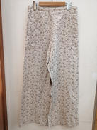 フラワー柄麻ワイドパンツ|RALPH LAUREN