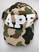 カモフラージュ柄キャップ|A BATHING APE