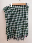 チェック柄ストール|なし