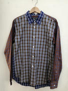 クレイジーパターンチェックシャツ|HOMME DEUX COMME DES GARCONS