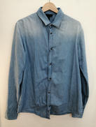 ロゴボタンデニムシャツ|EMPORIO ARMANI