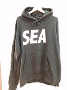 ビッグロゴプリントパーカー|WIND AND SEA