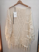 MEDI LOOSE MESH FLOWER KNIT|AMERI