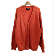 STUSSY 起毛リブカーディガン|STUSSY