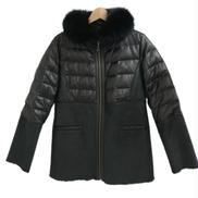 ADAGIETTO ラムレザーダウンブルゾン|ADAGIETTO