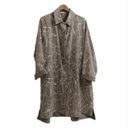 VERNICE LINEN COAT|HIROKO HAYASHI