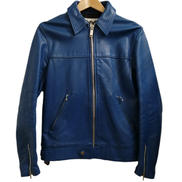 襟付きレザージャケット|666