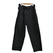 COMOLI ベルト付きコットンパンツ|COMOLI