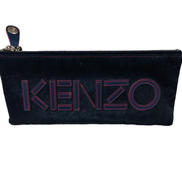 異素材切替ロゴポーチ|kenzo