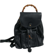 バンブーハンドルレザーリュック|GUCCI