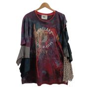 KU AKIKO HOSOI　タイダイレイヤードカットソー|KU AKIKO HOSOI